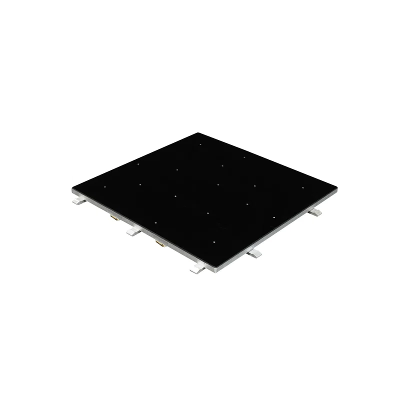 Black Starlit Dance Floor Panel (2ft x 2ft) (4 Sided)