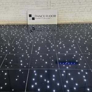 Black Starlit Dance Floor 12ft x 12ft Complete System - Grumpy Joes - Pre Loved